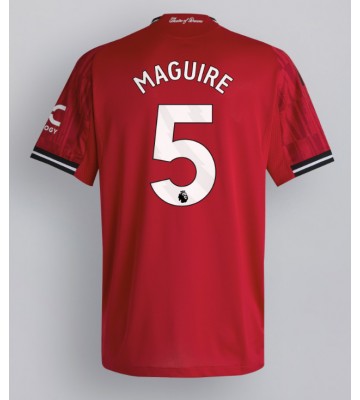 Manchester United Harry Maguire #5 Hjemmebanetrøje 2025-26 Kortærmet